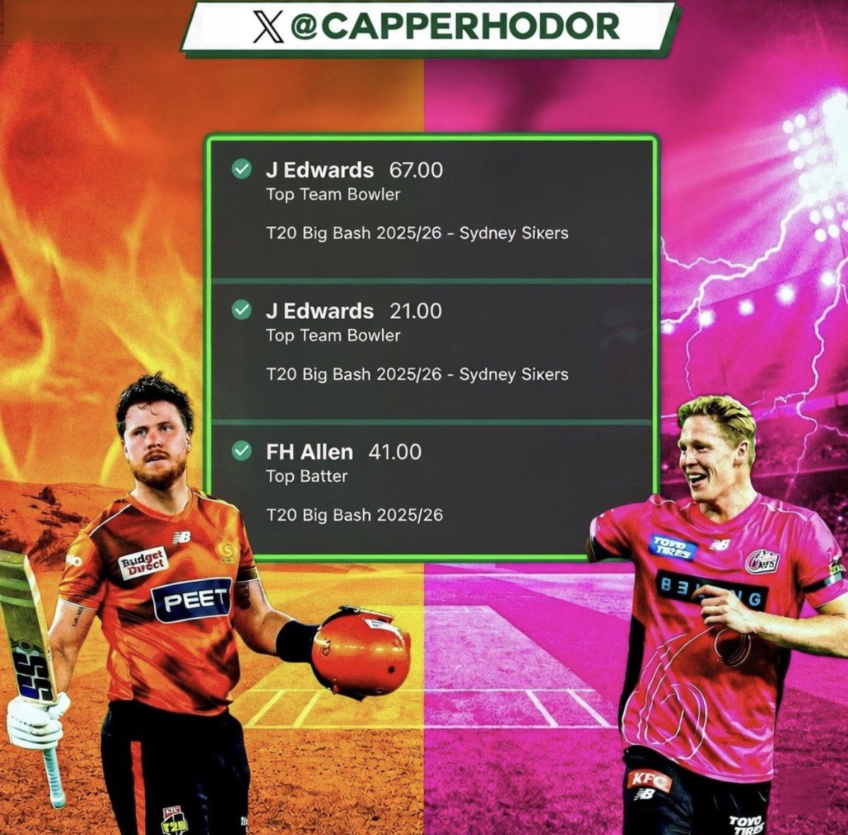 Capper Hodor tweet media