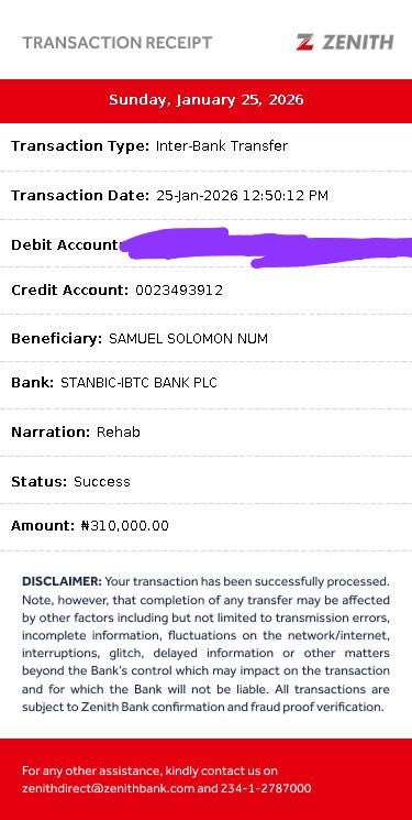 Heartfelt thanks to the anonymous angel who gifted ₦310,000 towards my knee Therapy/Rehab your kindness overwhelms me. God bless you abundantly!❤️ I appreciate you so much. God bless you sir 🙏

Huge thanks to everyone who supported me also..  May God bless Y’all🙏