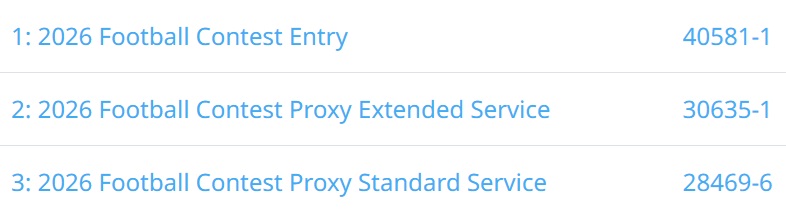 Circa Million/Survivor/SuperContest Proxy Service tweet media