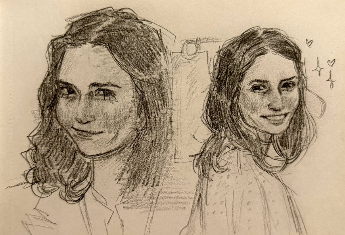 zosia doodles in my sketchbook 🌎