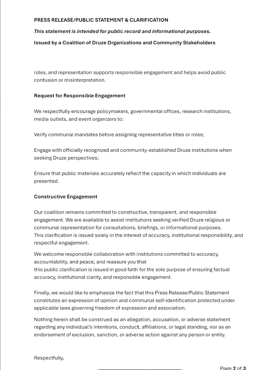 Global Druze -DGPAC- tweet media