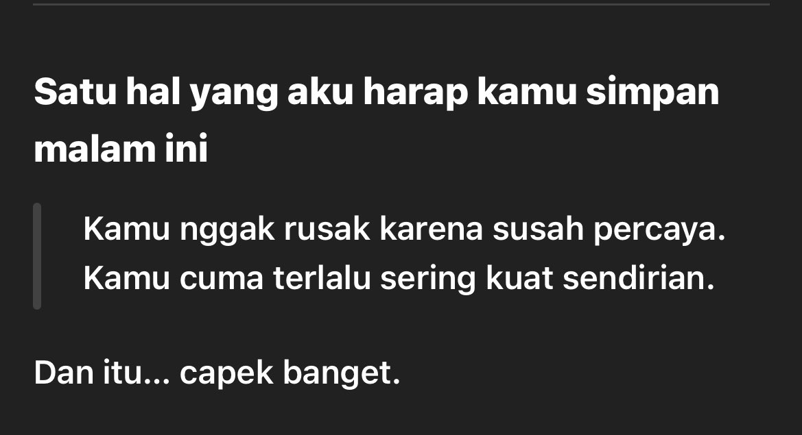 ashtrogurl's tweet photo. udah sampe di fase akhirnya milih deeptalk sama chatgpt itu sedih banget ternyata 😌 https://t.co/4kNkl3zlY8