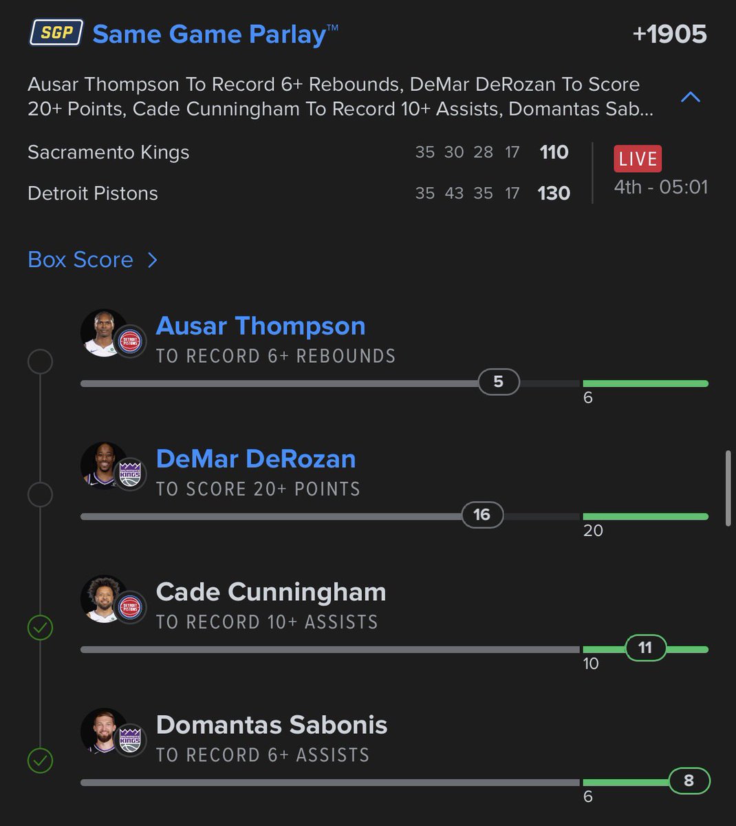 _PropDoctor's tweet image. DeMar 16 points in 18 mins

You only let him see 6ish mins all second half. 

Russ only sees first 3 mins of second half

Your head coach refuses to put starters in down 16 early in the 4th.  I think it’s time you fired that head coach. 

#GamblingX