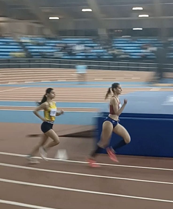 La sub-18 del <a href="/AtletismoToledo/">ClubAtletismoToledo</a> Minerva Lao corrió ese domingo en Madrid su primer 1.509 m. en pista cubierta e invirtió 5:29,07, siendo 2ª en 2/2 final absoluta de  la reunión disputada en Gallur. 💛