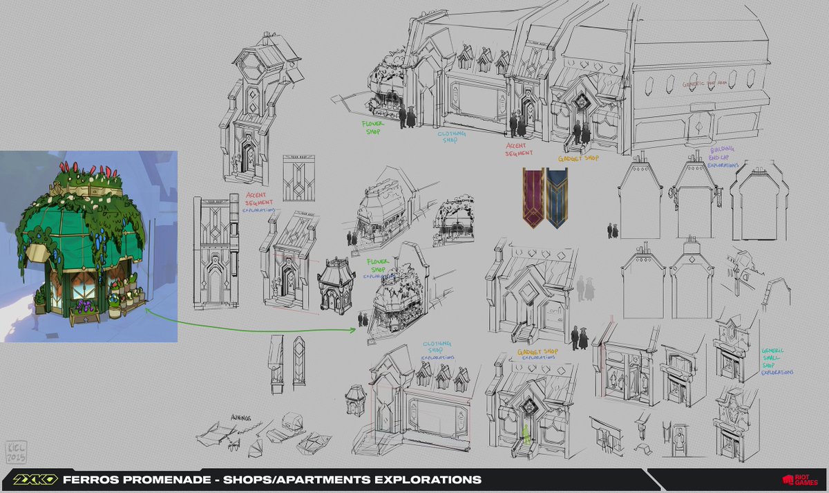 Ferros Promenade Concept Art by Kiel Whitaker https://t.co/Sxh4DObukj 