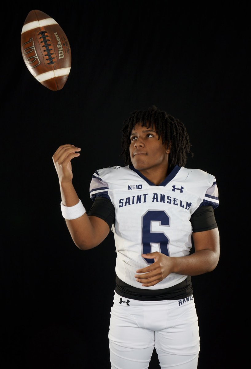 ajfor6ix's tweet photo. I had an amazing time on my official visit at Saint Anselm. I want to thank the coaches and players for the hospitality, love, and welcoming environment throughout the entire visit.💪🏾

@CoachJoeAdam @CoachBryWalker @MageeAj @StepinacSports https://t.co/JTPDm1RFQr