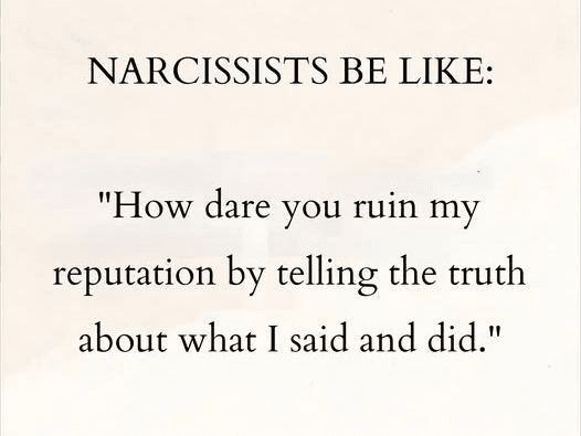 Funny how honesty gets called “damage” when it threatens someone’s image.