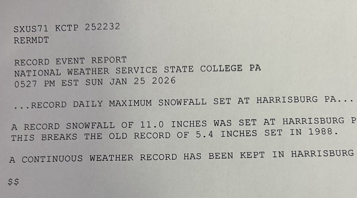Eric_Fink's tweet photo. ⁦@FlyHIA⁩ reports 11” snow so far today. https://t.co/vBB3UPEL00