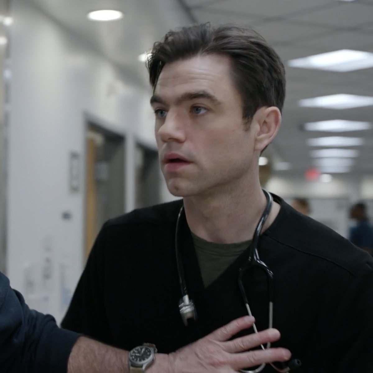 i love it when he looks a little pathetic