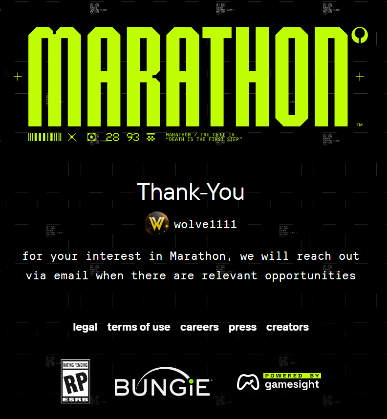 After such an amazing #game2give2026 campaign and all the support from the community during my streams, I'm going to give it a go!  I can't wait for <a href="/MarathonTheGame/">Marathon</a> and I still look forward to doing more <a href="/DestinyTheGame/">Destiny 2</a> videos with Team Lemoncord.

#fingerscrossed #bungie
