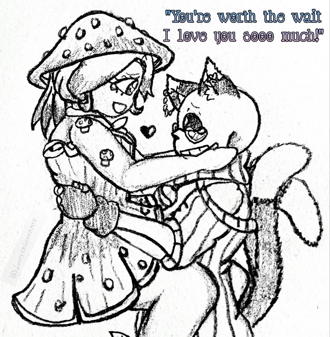 To My Dearest Saide

Not me balling my eyes out when I drew this ༎ຶ⁠‿⁠༎ຶ 

Don't worry everything's falling into place, I promise I'll come back home to you my darling Saide, I love you so much, love so strong not even miles will keep us apart.

I love you my wife <a href="/Saide_Banks/">Saide_Banks (18+ followers only.)</a>