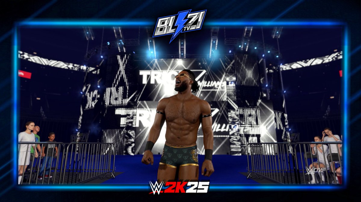 BliziTV's tweet image. + 📸 Entrance view 👀

#WWE2K25 #SNME