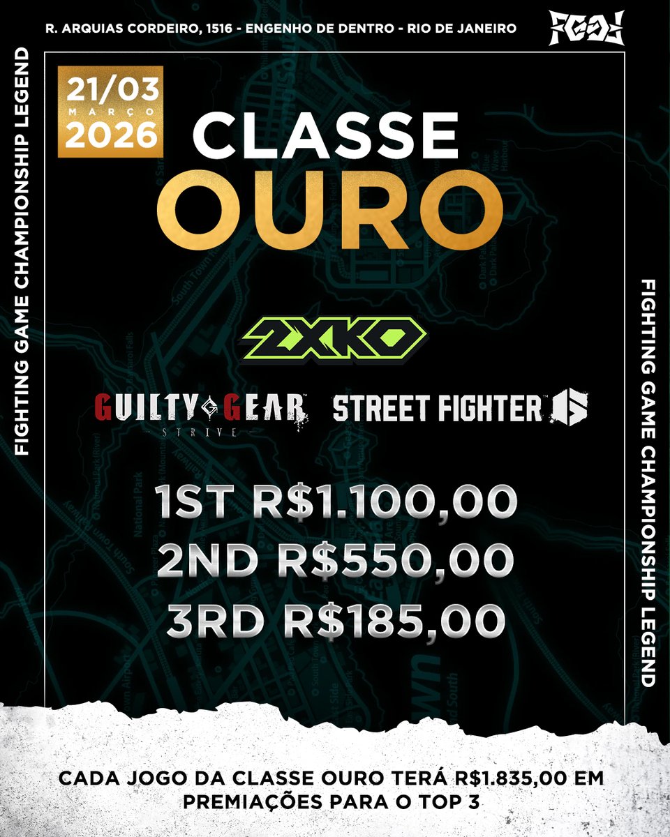 Seja o herói da sua própria história no FGCL, chegou a hora de se consagrar como uma lenda na Classe Ouro, disputando premiações em dinheiro, respeito e lugar na história.

⚠️ Vagas limitadas.
🔗 Inscrições no link da bio.

#FGCL #FGC #fightinggames #esports