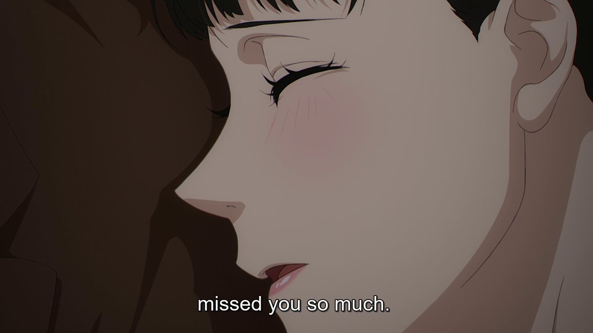 laukisimp's tweet photo. the gentle cheek caress and her drifting to sleep against him as she confesses how deeply she missed him... oh they are so in love🥺

#LoveThroughaPrism https://t.co/9qKtSTLFsD