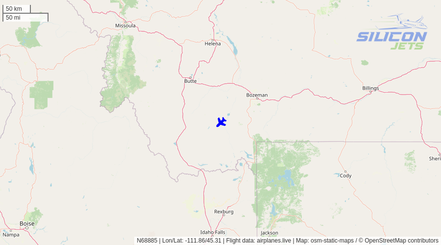 SiliconJets's tweet photo. N68885 (#gulfstream G650ER reportedly used by #markzuckerberg) has been detected in flight at 22:42 GMT. Track on Mastodon: https://t.co/2dM3mM990P. https://t.co/IBd9UnuHk9