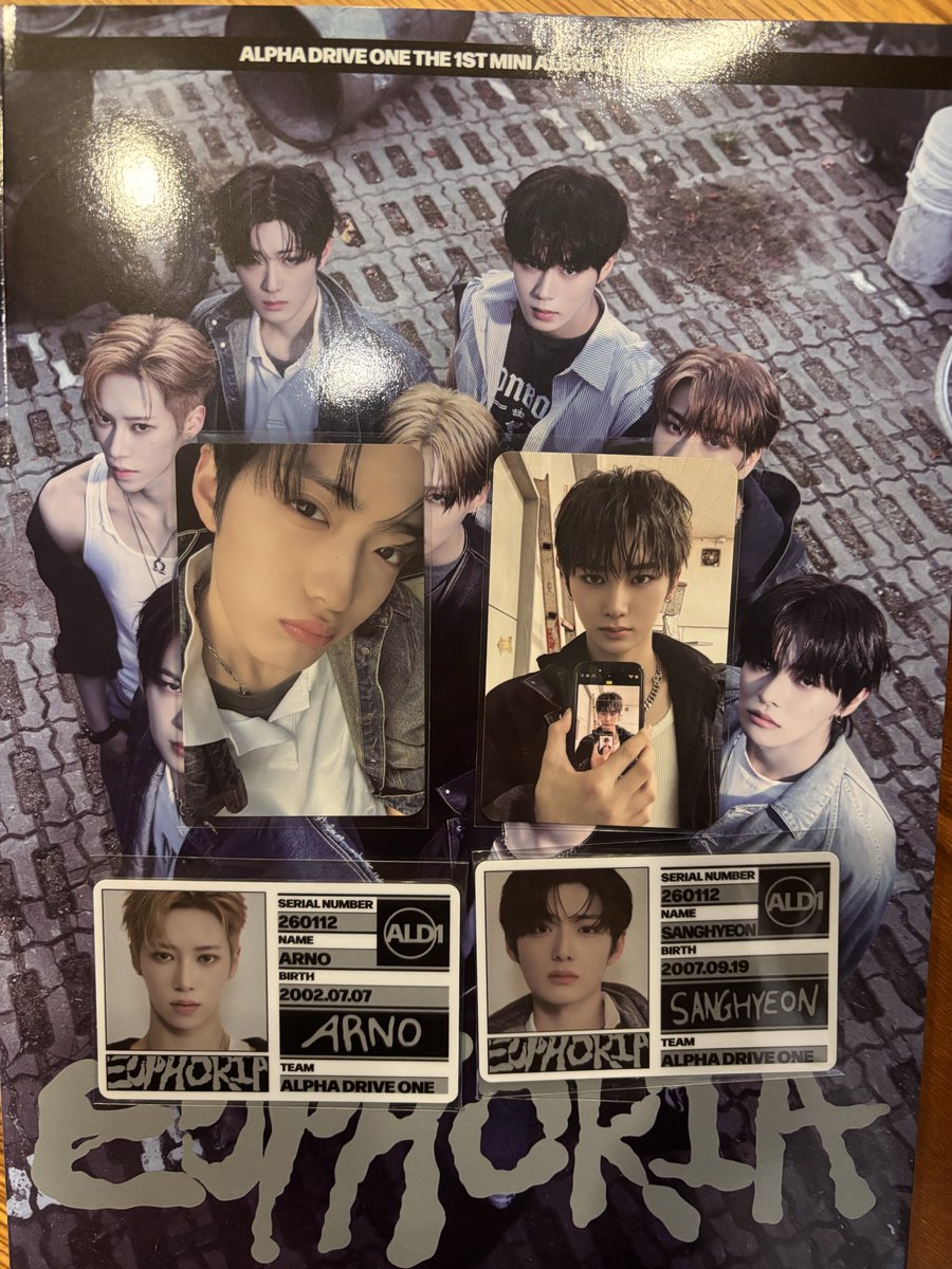 ALPHA DRIVE ONE ALD1 EUPHORIA トレカ 交換 【譲】写真1枚目、2枚目