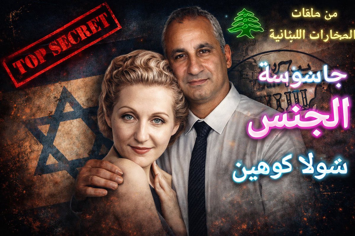 شركة إنتاج عالمية ضخمة تستعد لإطلاق مسلسل باللغة الإنجليزية بعنوان
The Intelligence Sex

عمل درامي يكشف قصة الجاسوسة #شولا_كوهين و حفيدها #إيدي_كوهين و كيف جرى تسخير الدعارة و الابتزاز كأدوات استخباراتية،
المسلسل بوثائق من داخل مستنقعات الموساد،في واحدة من أكثر الملفات قذارة و