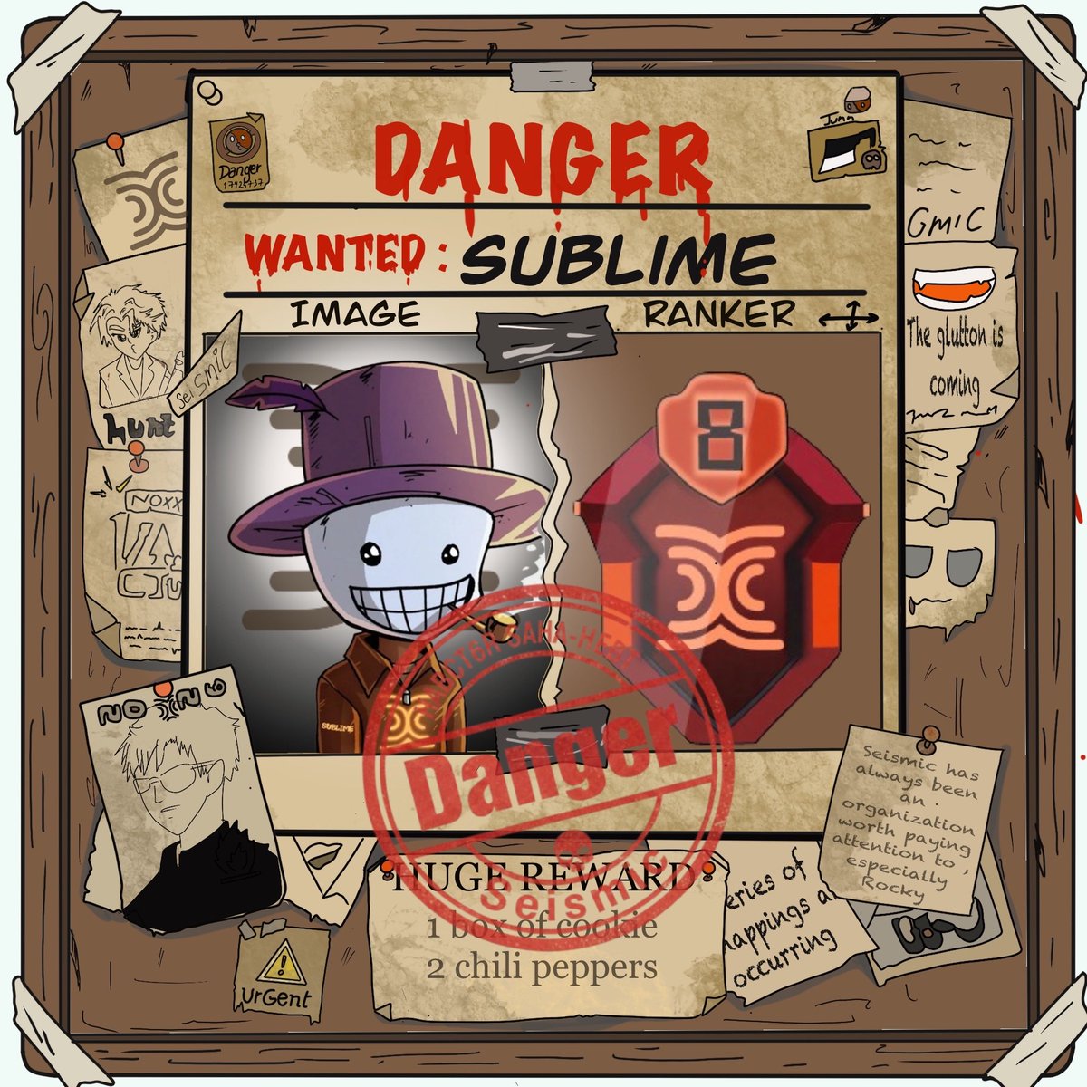 subdrop22's tweet image. GMIC everyone 🌱

Big thanks to @junn_17425737 for making this super cool Wanted Board. Love how it captures the @SeismicSys spirit, just a little dangerous in the best way.

Appreciate everyone who keeps contributing and spreading the vibes. 

@lyronctk @NoxxW3 @xealistt