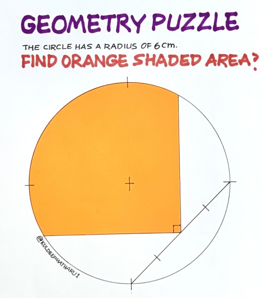 KuldeepMatharu1's tweet photo. #geometry #puzzle https://t.co/NdPboKpGQF