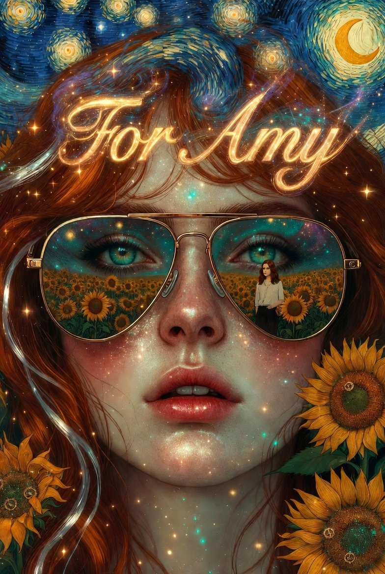 conley_presnell's tweet image. Here's mine. That's Starla wearing the Glasses.