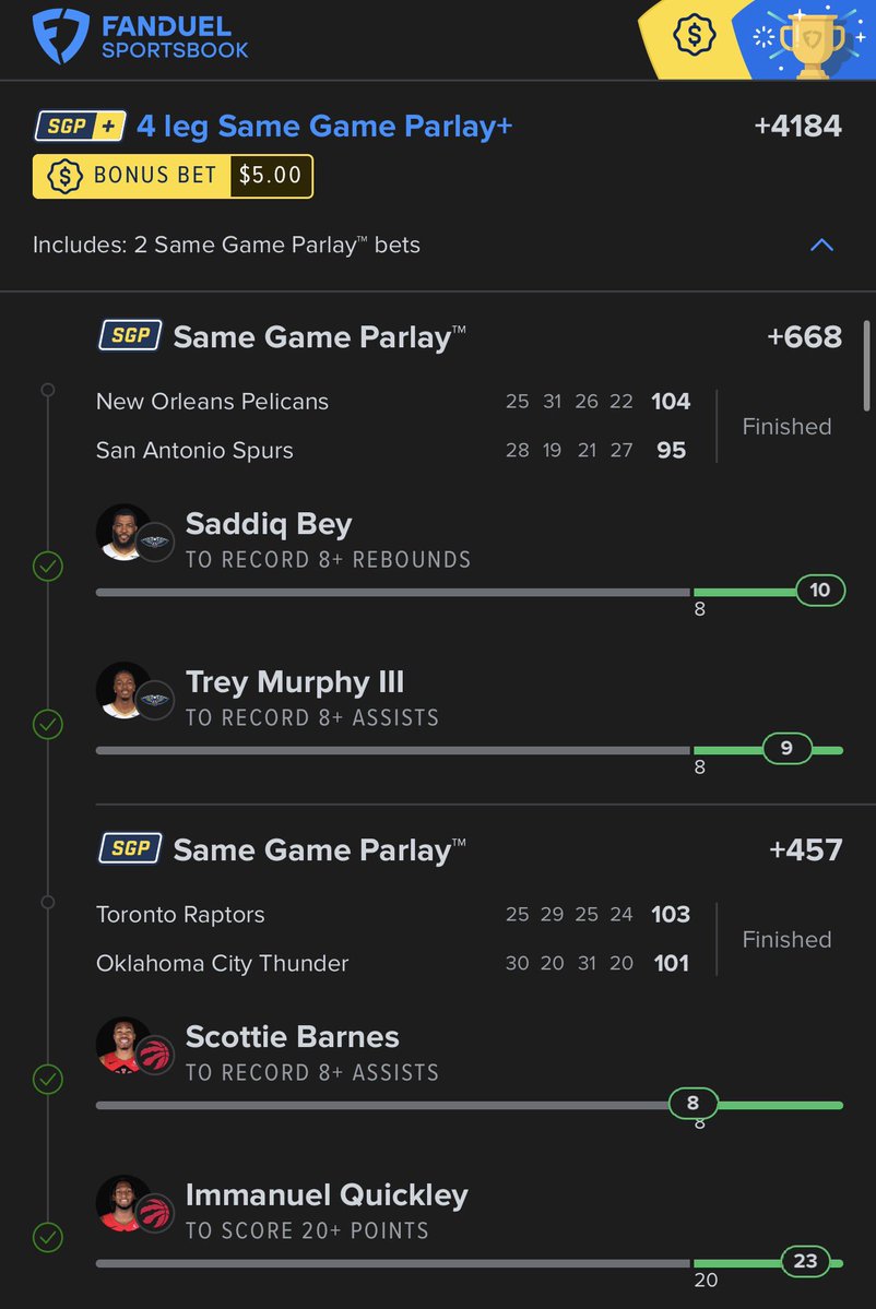 _PropDoctor's tweet image. BANGGG‼️

Cash the live bet‼️

+2.38u on the day

And this is our 7th lotto hit this week

#GamblingX #NBA #NBAPicks