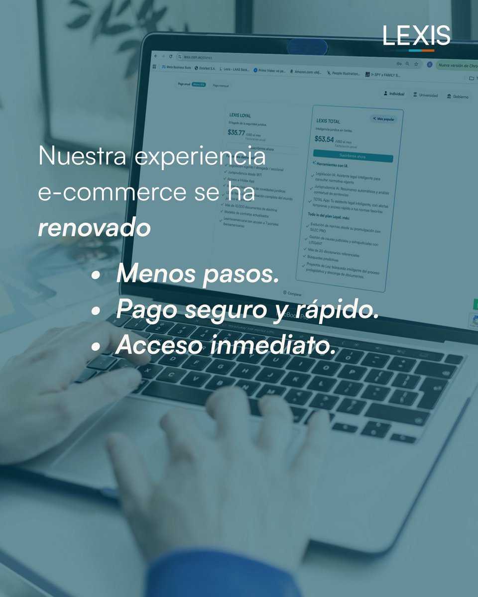 Nuestra nueva plataforma reduce los tiempos de gestión mediante un sistema de pago simplificado y seguro, garantizando la disponibilidad inmediata de los servicios contratados.

Gestiona tu suscripción de forma ágil a través de nuestro portal renovado.

Adquiere cualquiera de