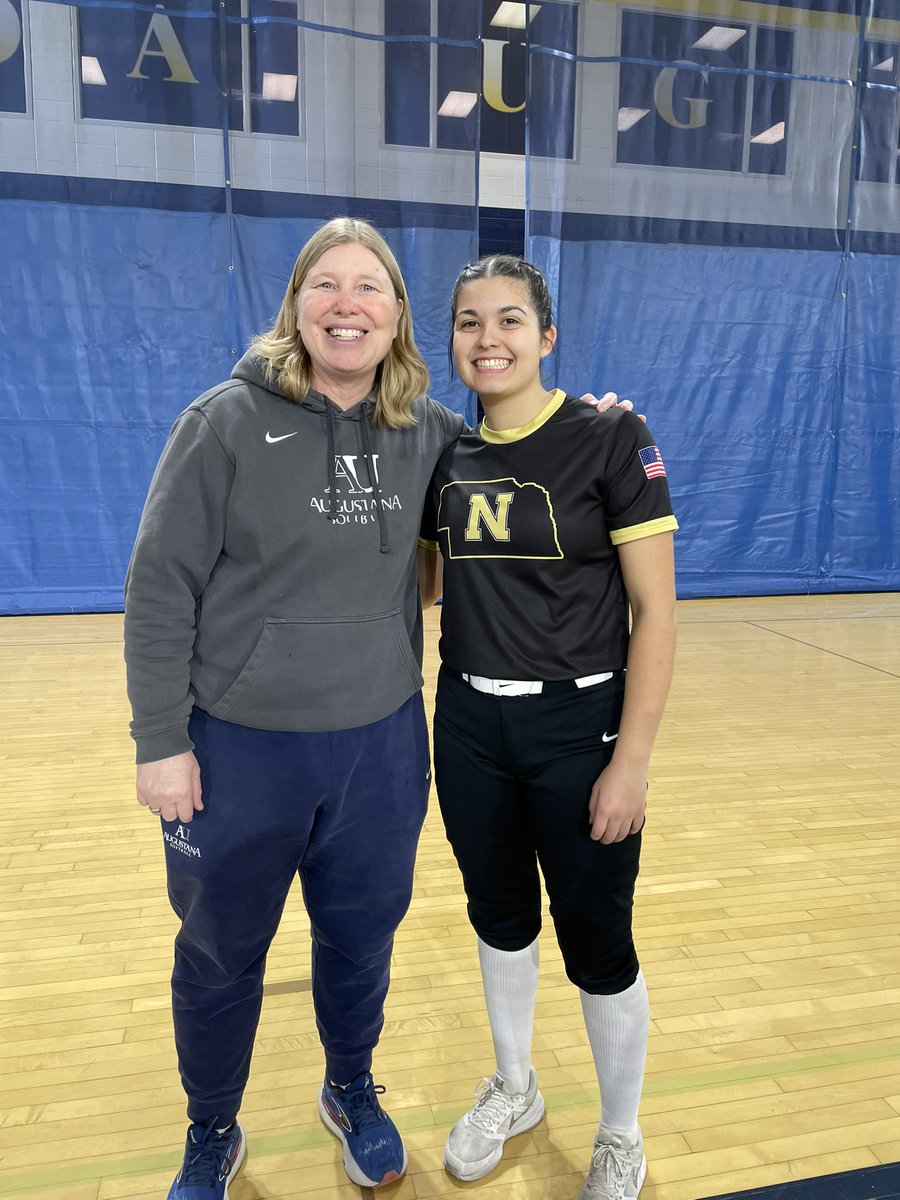 Thank you <a href="/AugieSoftball/">Augustana Softball</a> for a great camp yesterday! It was super fun to learn new drills with the team. I also really enjoyed the catching part of the camp! I also had a great time getting to see the campus!

<a href="/NEGoldVance/">NE Gold Vance 16U</a> 
<a href="/NebraskaGold/">Nebraska Gold</a>