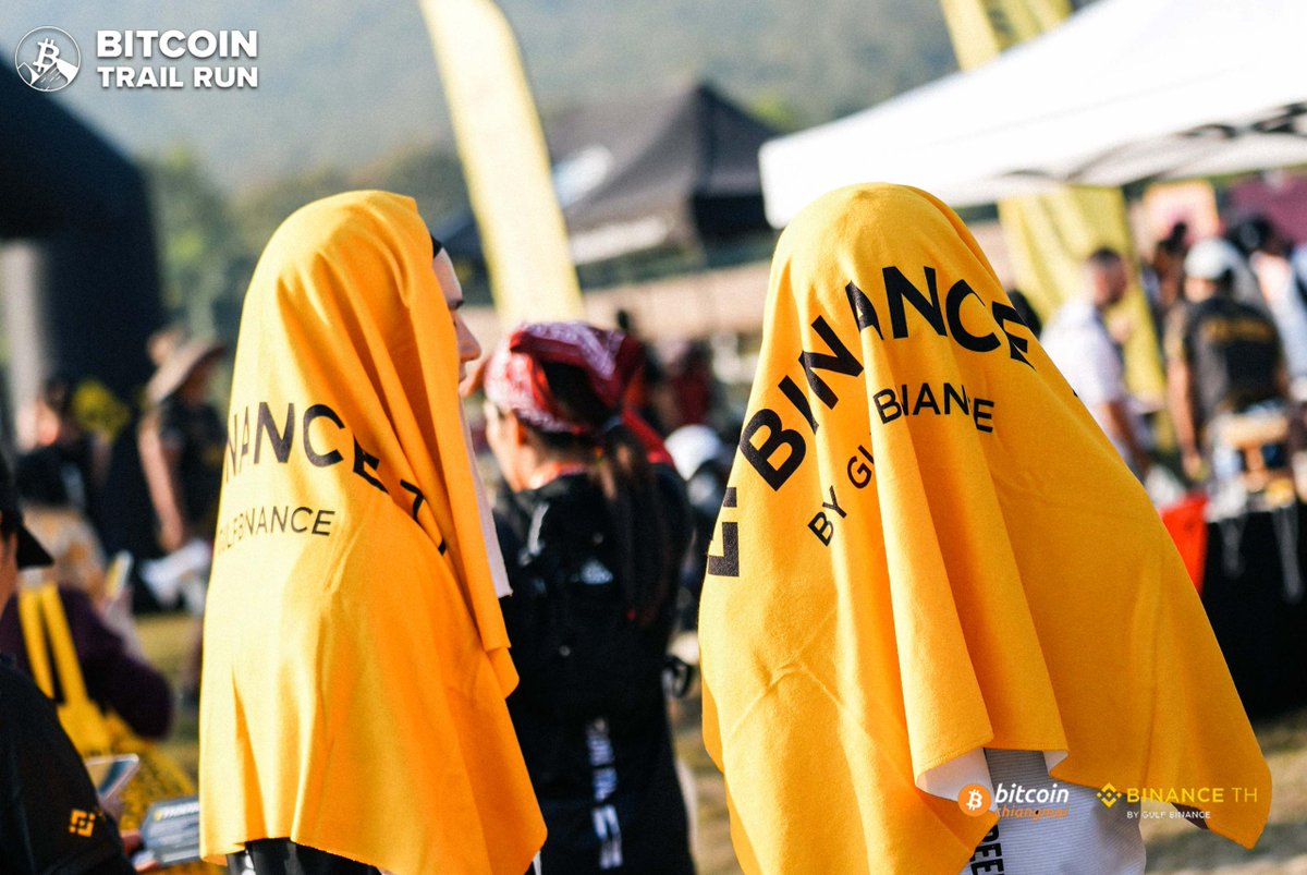Binance_TH_'s tweet photo. 🏃‍♂️ ภาพบรรยากาศงาน Bitcoin Trail Run 2026
 วิ่งสนุก เส้นทางมันส์ พร้อมคอมมูนิตี้ที่อบอุ่น 💛
งานนี้ไม่ใช่แค่การทดสอบพลัง แต่เป็นอีกหนึ่งอีเวนต์ที่เชื่อมพลังของวงการนักวิ่งและสินทรัพย์ดิจิทัลเข้าไว้ด้วยกันอย่างลงตัว 🚀

#BinanceTH #BinanceTHxBitcoinTrailRun #RunForFreedom https://t.co/L76HvOhu0b