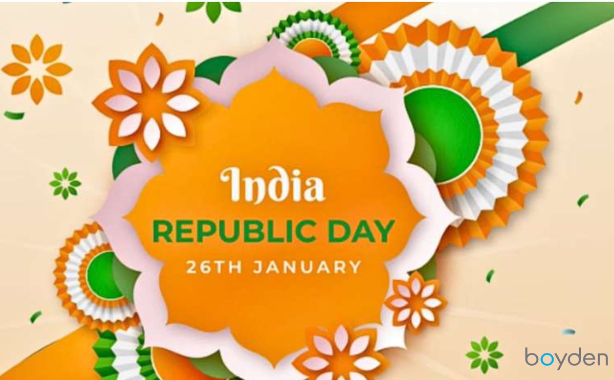 🇮🇳 Wishing you a proud and inspiring Republic Day — a moment to celebrate our Constitution, our diversity, and the spirit that keeps India moving forward with hope and determination.

#RepublicDay
#India
#ProudToBeIndian
#26January
#UnityInDiversity
#NationFirst