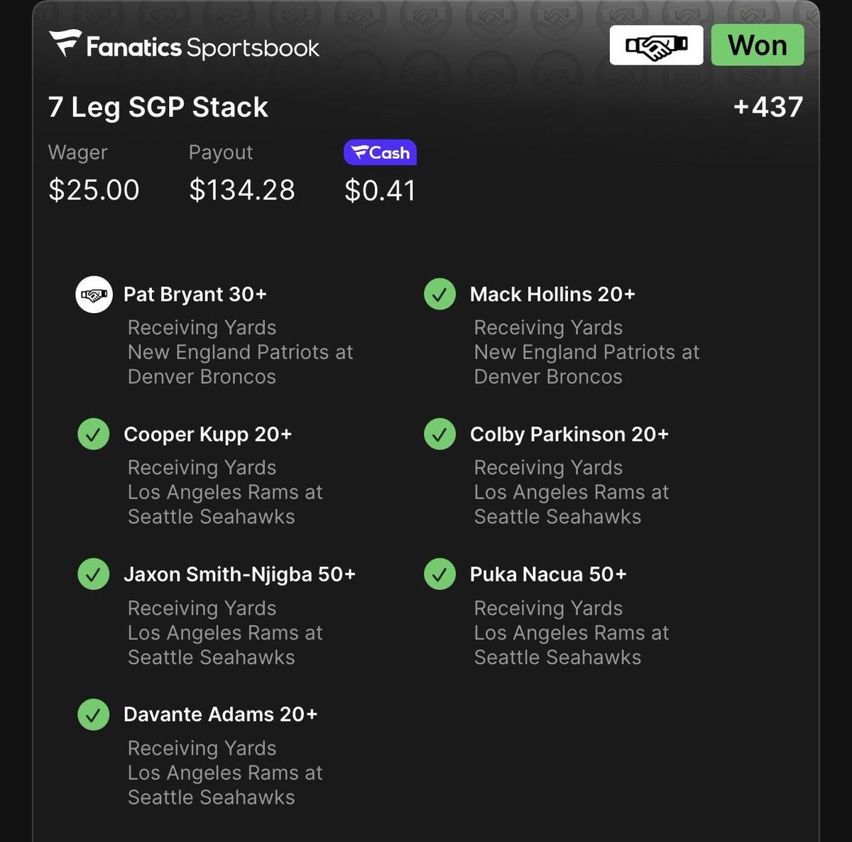 SENDING $10 TO 2 RANDOM FOLLOWERS! 

LIKE ❤️ + RT ♻️ + COMMENT "PEOPLE'S CHAMPION"

BANG!! ✅✅ WE DID IT AGAIN 🤑

HUGE NIGHT!

CASH THE FREE PLAY. CASH EM ALL. 

CONSISTENT WINS>CHASING LOSSES

IF YOU WANT REAL RESULTS, IT'S TIME TO JOIN.

➡️ LINK 🔗 IS IN BIO

#NFL #GamblingX