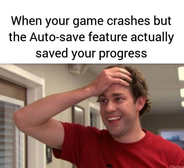 memelplay_lt's tweet photo. Still 5-10 minutes of work already done stuff 😄

#Lithuania #Gaming #memes #autosave #CTD #crash https://t.co/s5JJA6XJCh