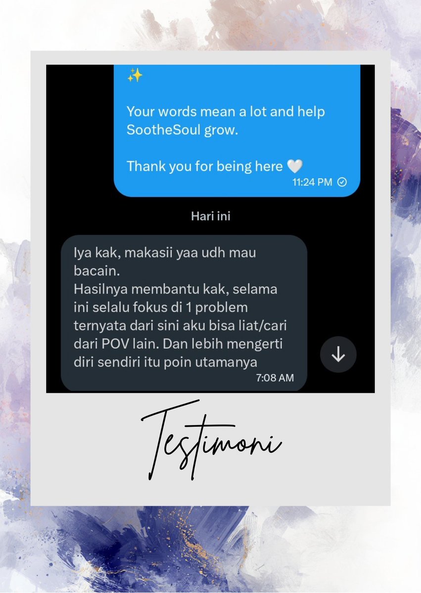 Soothe Soul🕊️ | Tarot Reader tweet media