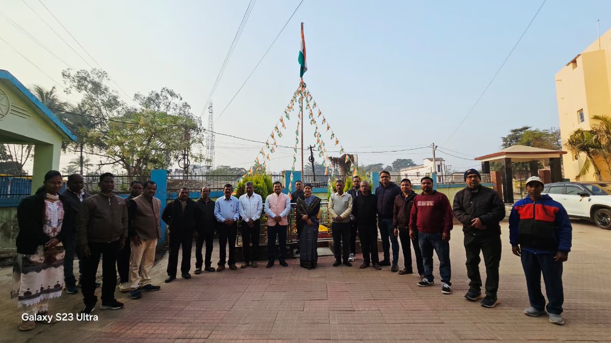 Proud moments as we celebrated the spirit of our Constitution and unity at Zilla Parishad, Keonjhar.