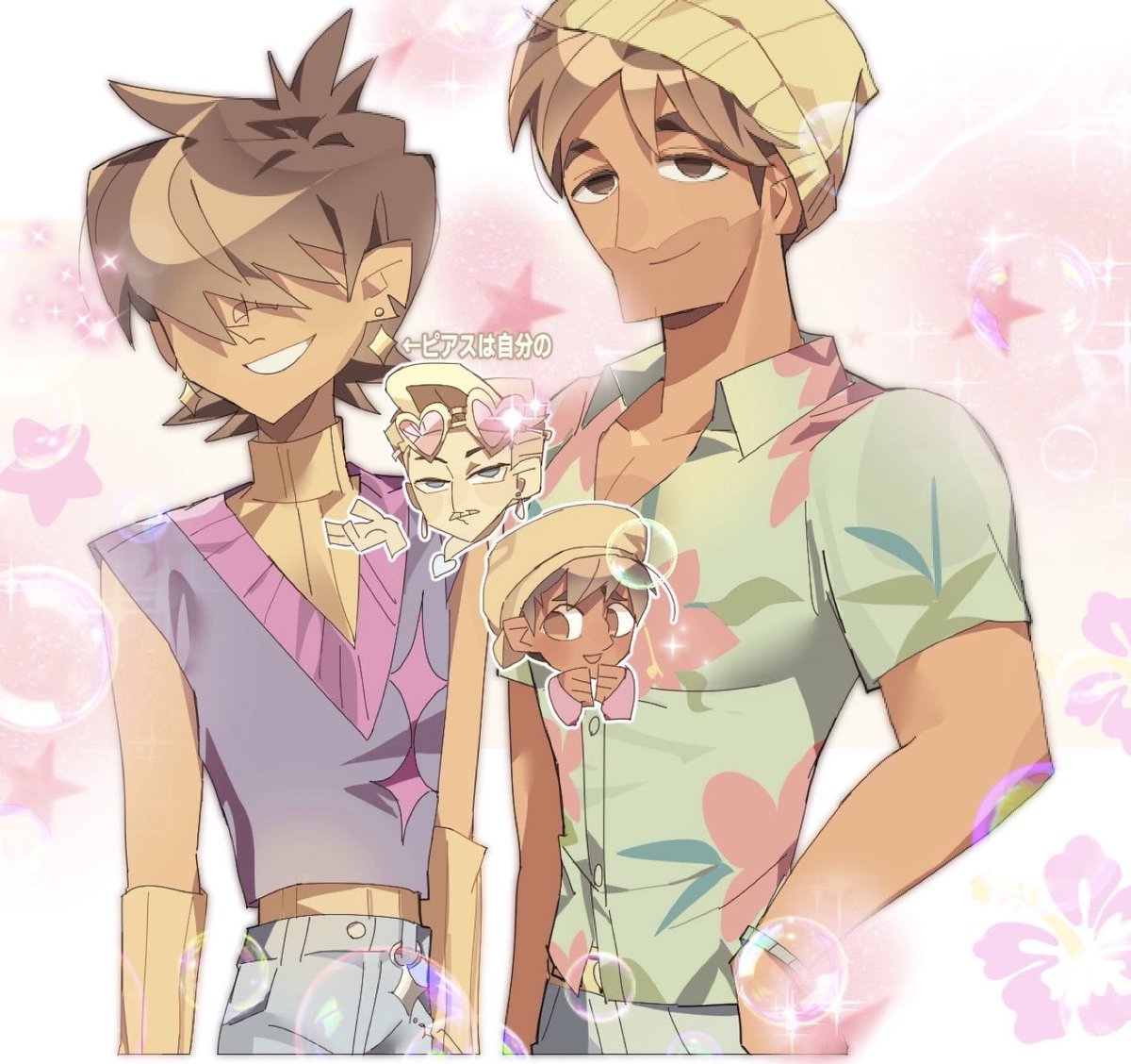 🏕🌴🌺 ｿｰﾀﾞPop聴いてたらファン達に着せたくなった