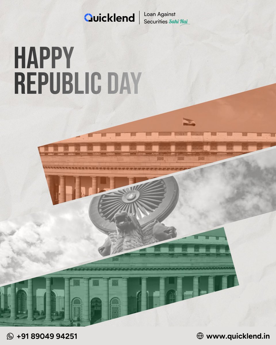 Wishing everyone a Happy Republic Day!

As we celebrate 77 years of our Constitution, let's also honor the spirit of financial independence it empowers us to pursue.

Here's to building a future where every Indian has the freedom to make informed financial choices.

Jai Hind 🇮🇳