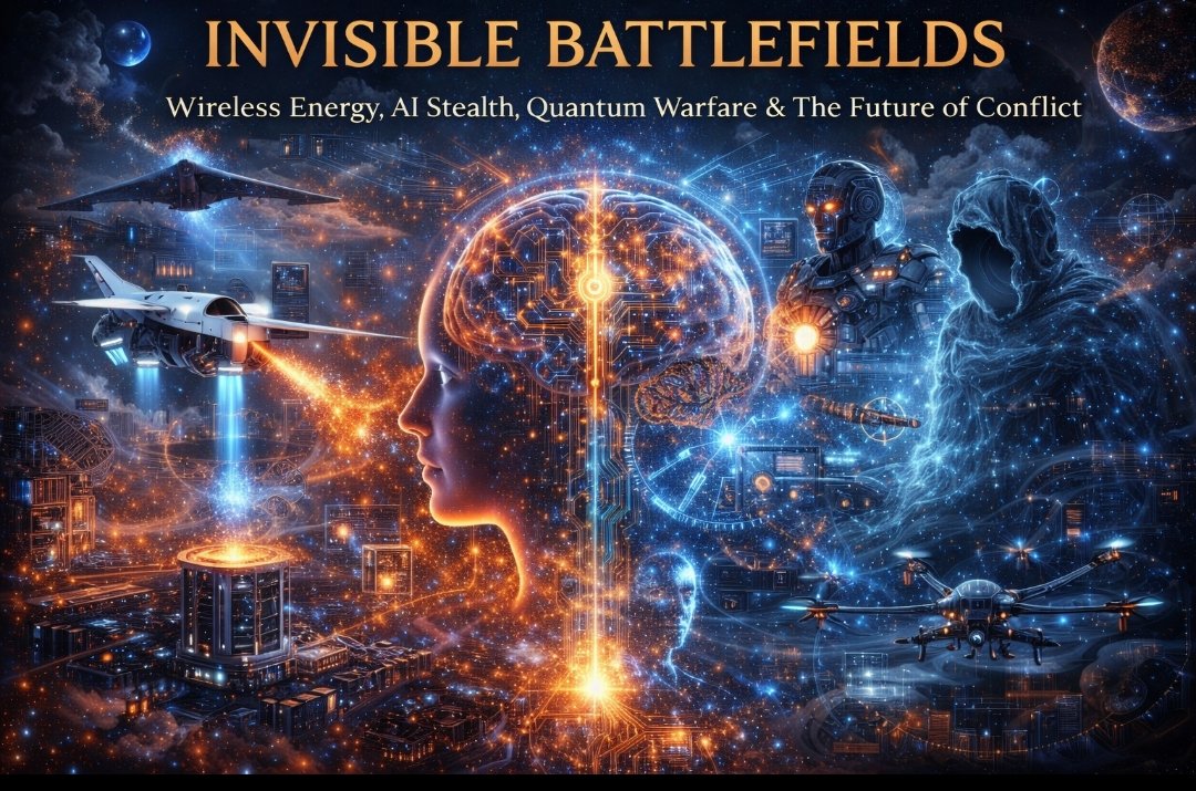 How Wireless Energy, AI Stealth, Biotech , Medtech and Quantumtech Are Redefining the Future of Technology Defence 

tinyurl.com/3zsde6vc

#FutureTechnology #QuantumWarfare #WirelessEnergy #AIDrones #StealthTech #Metamaterials #ElectronicWarfare #PsychologicalOperations