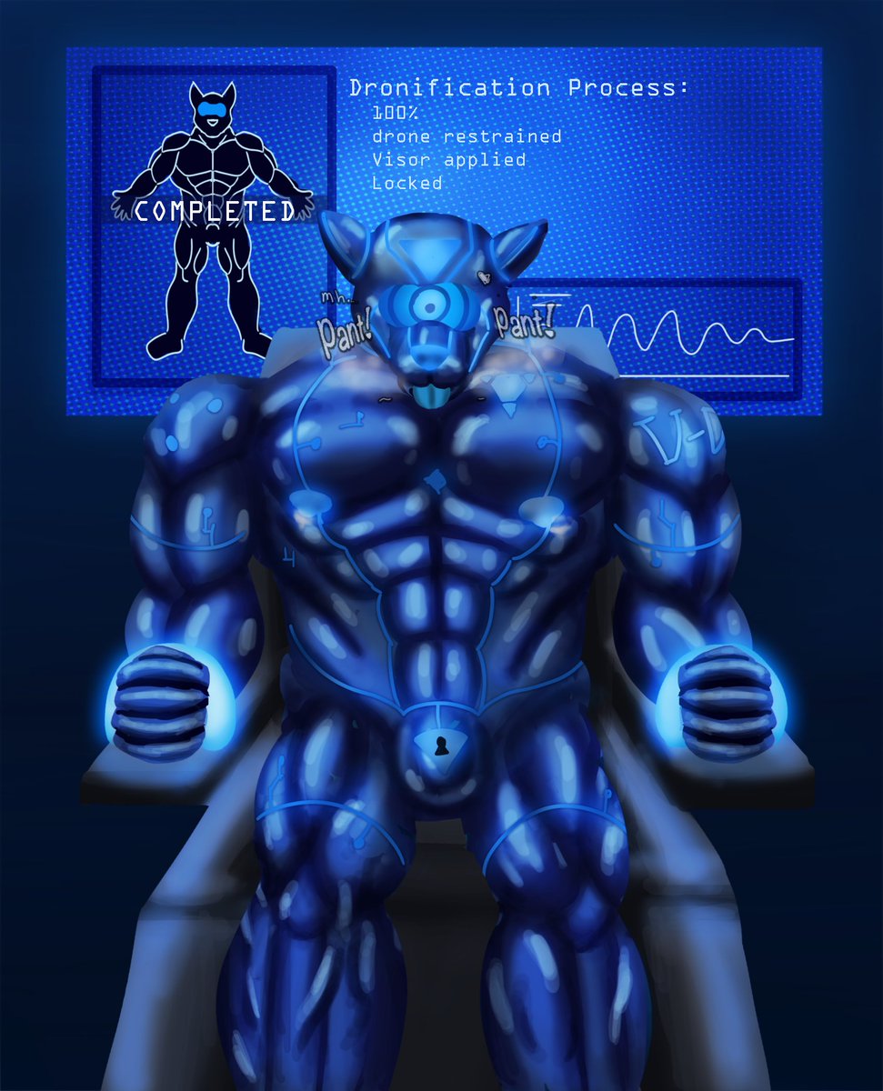 processing...2/2
didnt take long until the last part of the hero's will crumble and fade under the pressure of the brainwashing, with the process finalized, a new drone is now ready to serve and obey