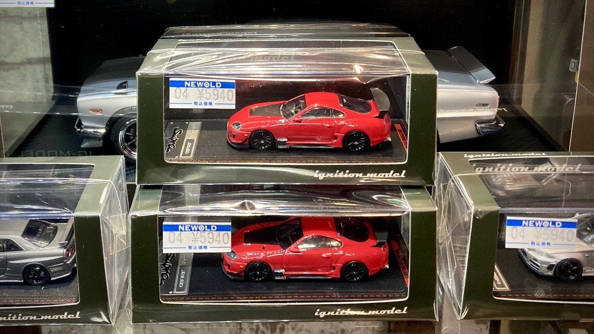 🔹新商品入荷 1/64スケール ignitionmodel トヨタ スープラ(JZA80)RZ