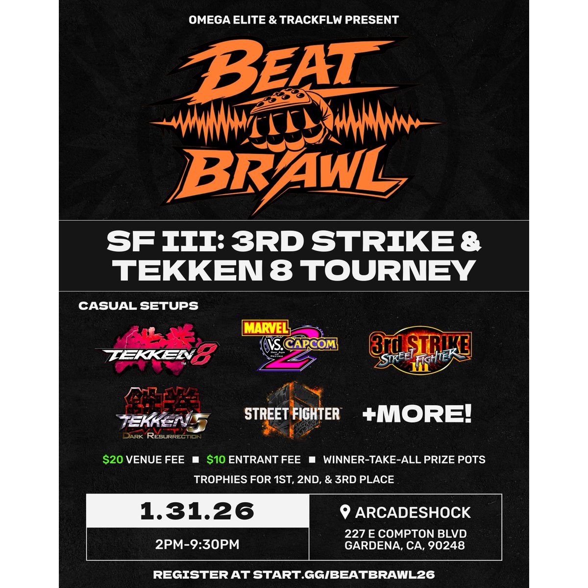ARCADESHOCK @SOUTHBAY MEGA MIXER APRIL 25TH tweet media
