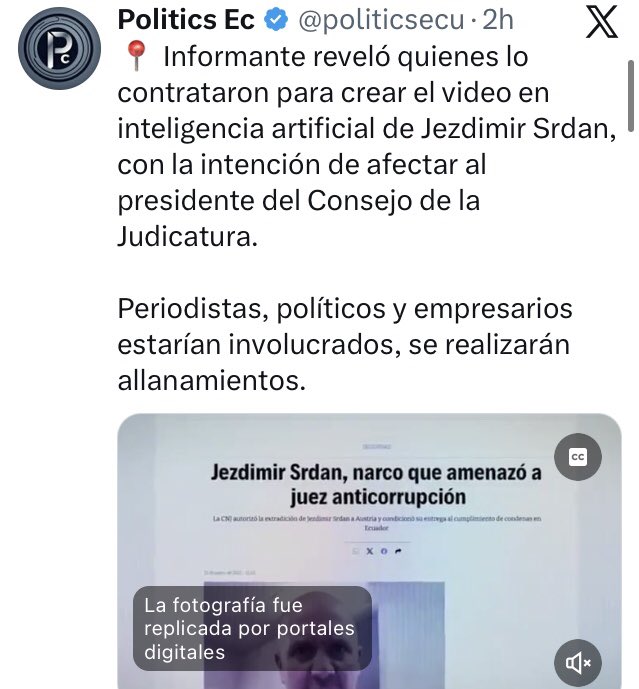 samboalerta's tweet photo. Troll pagado con el dinero de todos los ecuatorianos defendiendo en redes con uñas y dientes a Mario Godoy y al narco Jezdimir Srdan. No guardan ni las formas, es increíble… https://t.co/r7mFRUiN1n