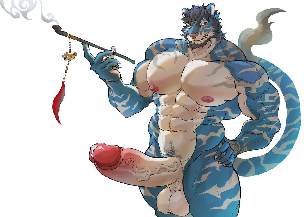 「含NSFW委託注意」
半生來折柳攀花，一世裏眠花臥柳。
——關漢卿《一枝花·不伏老》

感謝<a href="/amoyy0118/">Amos Bubalus🐃🏳️‍🌈</a> 接下委託！那根煙管完全是意料外的驚喜，超喜歡！
(然後其實有畫另一根煙管......)