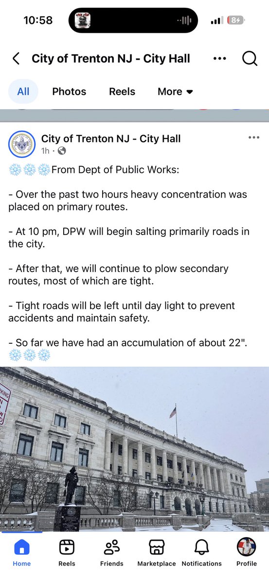 gredo157's tweet image. @NortheastNJWx 22’ Trenton?? 🤨🤨 In my yard there was probably no more than 10-12 #NJwx #njsnow