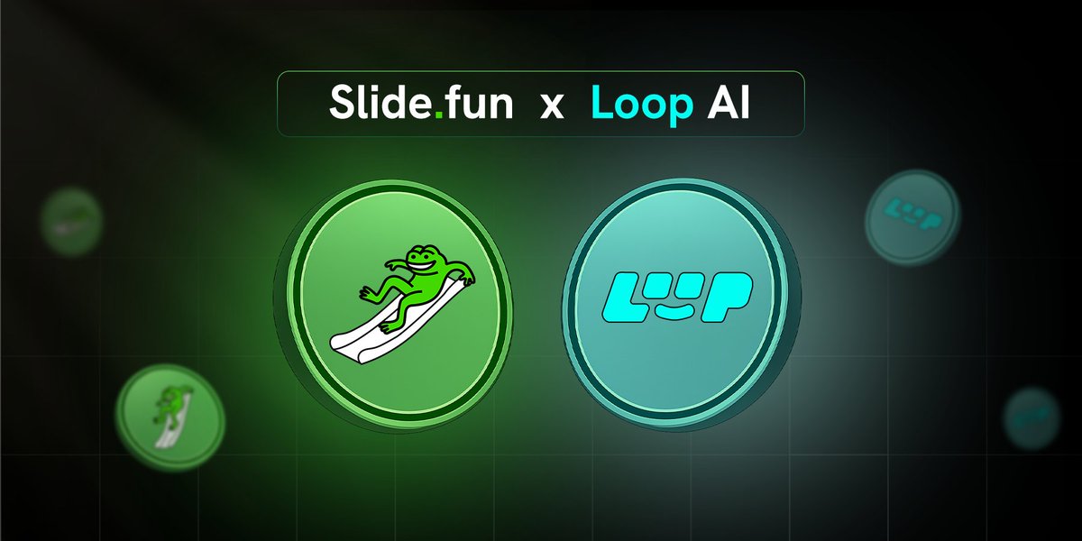 SlideFunBot's tweet image. 🤝 New Partnership: Slide.fun x @LOOPSPACE_INTL 

LOOPSPACE is a Web3 social hub fixing gaps - efficient info matching &amp;amp; on-chain socializing for users; precise acquisition, low costs &amp;amp; full growth for projects.

⚡️ LOOPSPACE Quest is now officially LIVE on…