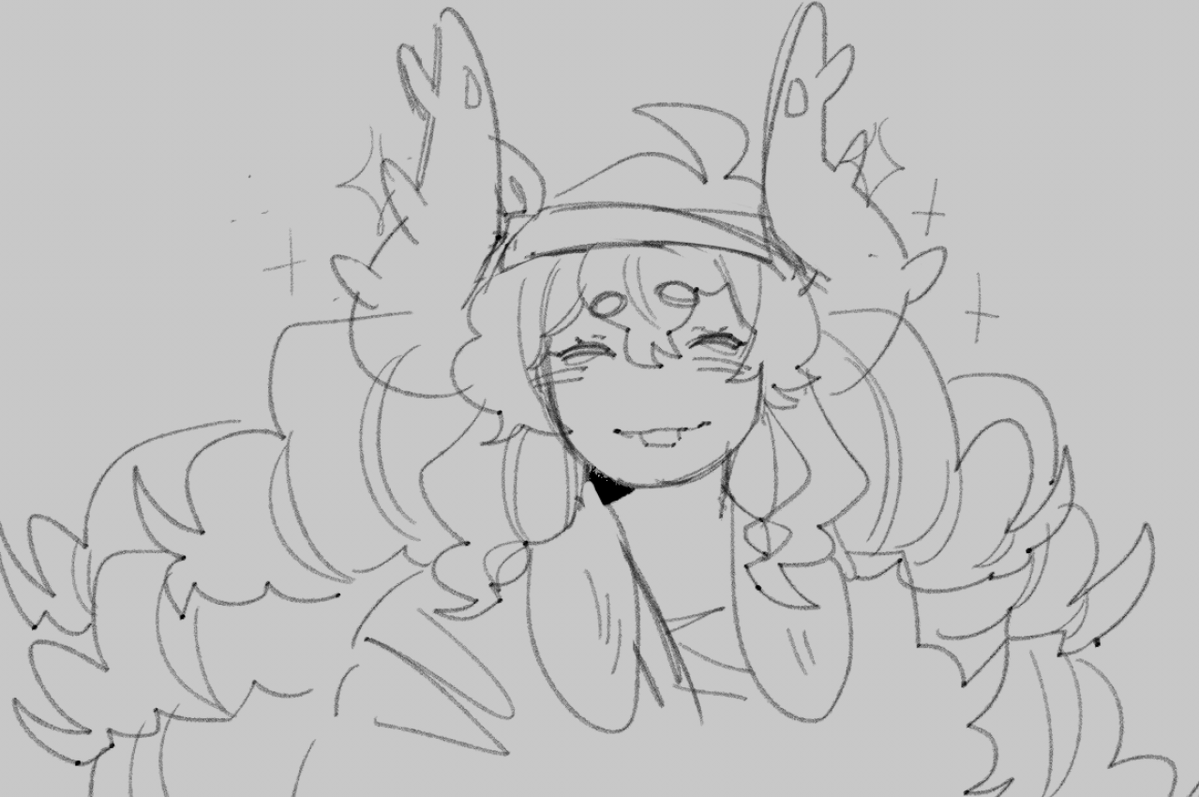 raven_ithinkk's tweet image. im kidna demotivated so im just messin around with brushes