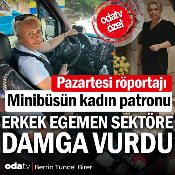 odatv's tweet photo. Erkek egemen minibüsçülük sektöründe yıllardır direksiyon sallayan, Türkiye’nin ilk minibüs bilirkişisi Hatice Korkmaz, şimdi de İzmir Minibüsçüler Esnaf Odası Başkanlığına aday. 2 çocuk annesi Korkmaz, 1.284 erkek üyenin başkanı olmaya hazırlanıyor.

Pazartesi Röportajı | Berrin Tuncel Birer https://t.co/rx0AlNhlrN
