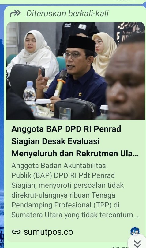 Mohon Evaluasi dan Peninjauan Kembali 
#1150TPPdiSumutdiPHKMassal
#KeberatanSK733BPSDM
#TPPProvinsiSumut
<a href="/prabowo/">Prabowo Subianto</a> <a href="/YandriSusanto/">Yandri Susanto</a> <a href="/ArizaPatria/">Ariza Patria</a> <a href="/KerjaSeskabRI/">Letkol Teddy Indra Wijaya</a>
<a href="/sugiono_56/">Sugiono</a> <a href="/bang_dasco/">Prof. H. Sufmi Dasco Ahmad</a>