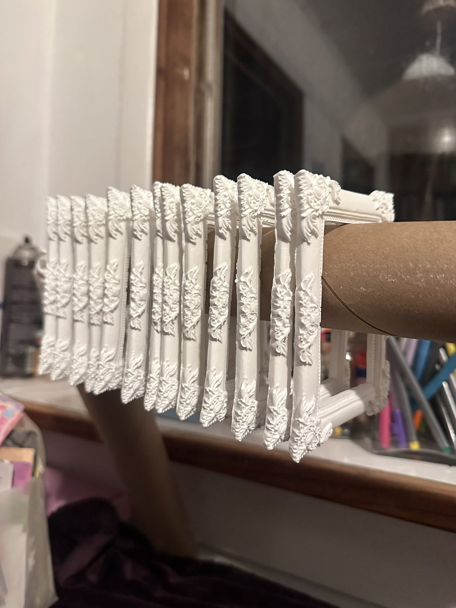 taespooon's tweet photo. @mninissaa I’m making mini jimin picture frame magnets!!! And bracelets too 💜🥰 but like really dainty subtle ones. https://t.co/REABLdh1BR
