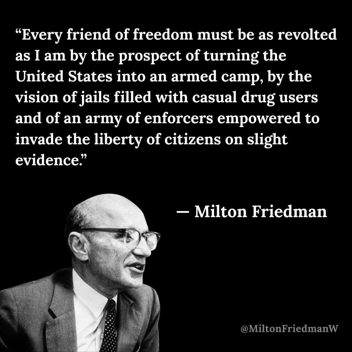 MiltonFriedmanW's tweet image. Milton’s warning is as relevant as ever