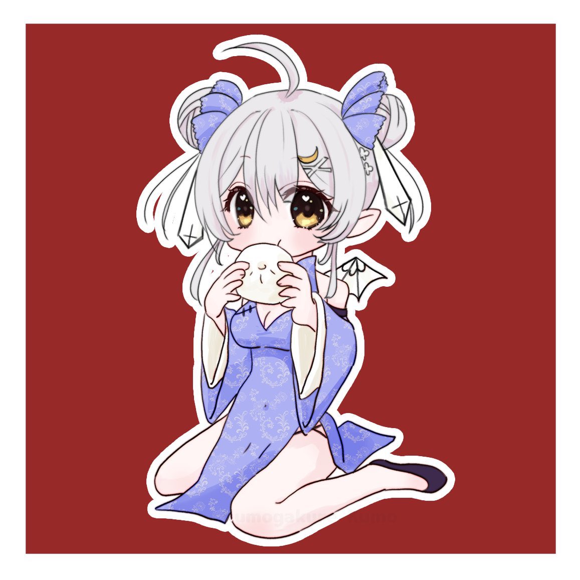 こんシル◥ (*´◒`*) ◤

今日は配信はおやすみです💤
トレーニング&amp;事務作業がんばります✊🏻

今週もみんなで楽しく過ごしていこうね♪
肉まんがおいしい季節…
セシも肉まんみたいにぷにぷにになってきた…_(:0 」∠)_ 

#おはようVtuber