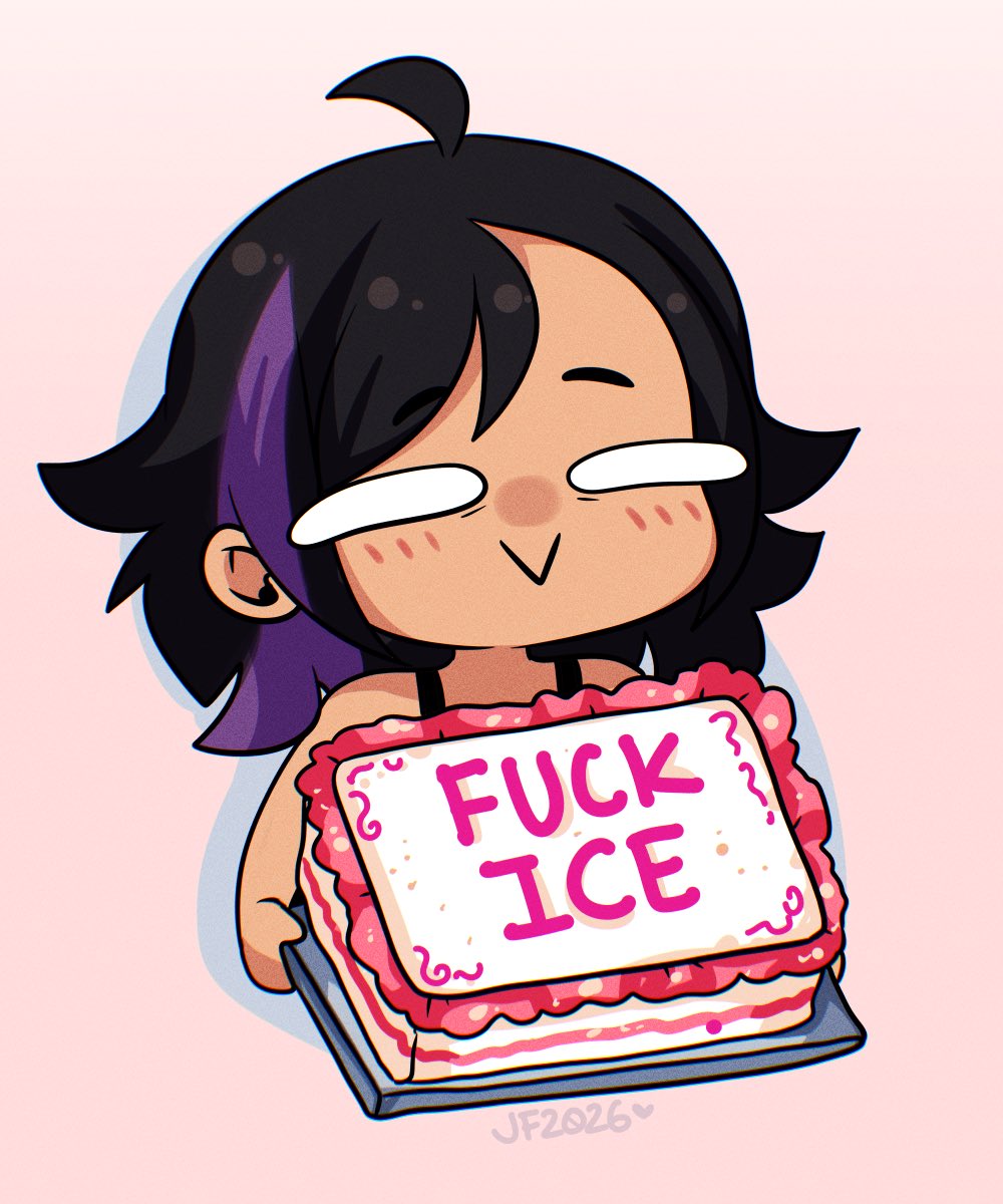 CrevettaVT's tweet image. I heard messages are better received when they’re written on cake.